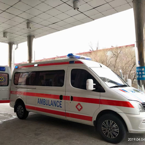 芒市救护车出租服务案例2